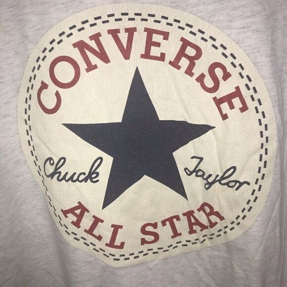 Kid's Converse Vintage Logo Chuck Taylor All Star T-Shirt - Picture 3 of 11